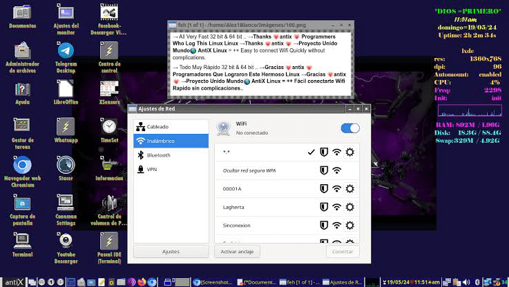 LERNET Technology LXDE application
